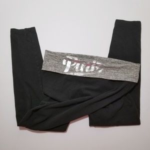 PINK Victorias Secret Silver Foil Foldover Large